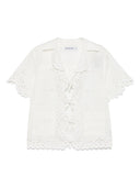 Self Portrait Embroidered Shirt