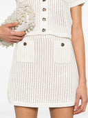 Self Portrait Sequin Mini Skirt
