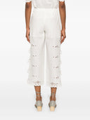 Self Portrait Embroidered Trousers