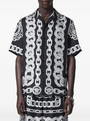 Versace Medusa Chains Silk Shirt