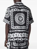 Versace Medusa Chains Silk Shirt