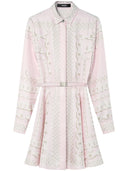Versace Short Dress With Print
