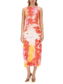 Vestido con tratamiento Tie & Dye de Msgm