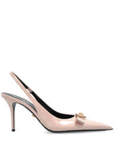 Versace Gianni Ribbon Pumps With 85mm Back Strap