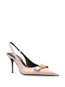 Versace Gianni Ribbon Pumps With 85mm Back Strap