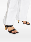 Versace V2025 Patent Leather Mules 85mm