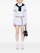 Thom Browne Rwb Stripe Wrap Skirt