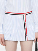 Thom Browne Rwb Stripe Wrap Skirt