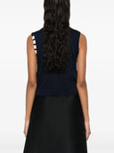 Thom Browne -Baumwoll -Tanktop mit 4 Streifendetails