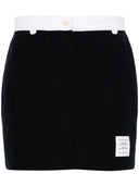 Thom Browne Mini Skirt With Applique