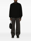 Jacquemus Top Le Sweatshirt Typo With Print