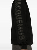 Jacquemus Top Le Sweatshirt Typo With Print