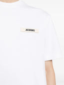Jacquemus Le Gros Grain Embroidered T Shirt