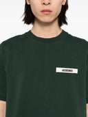 Jacquemus Le Gros Grain Embroidered T Shirt