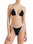Hunza G Gina Bikini Contrast