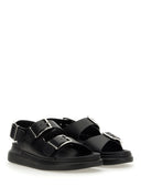 Sandale en cuir Alexander Mc Queen