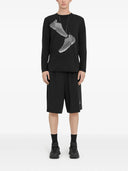 Mm6 X Salomon Mm6 Maison Margiela X Salomon X Salomon 图案印花卫衣
