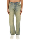 Kenzo Slim Bara Jeans 'Kenzo Drawn Varsity'