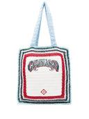 Casablanca Large Crochet Tote Bag