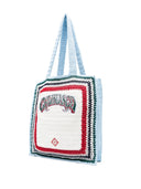 Casablanca Large Crochet Tote Bag