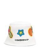 Cappello da secchio ricamato Casablanca