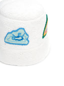 Cappello da secchio ricamato Casablanca