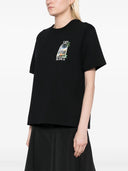 Casablanca gedrucktes T -Shirt