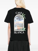 Casablanca gedrucktes T -Shirt