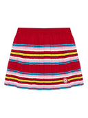 Casablanca Striped Mini Skirt