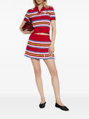 Casablanca Striped Mini Skirt