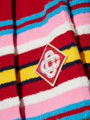 Casablanca Striped Mini Skirt