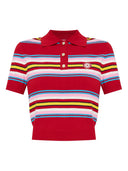Casablanca Striped Polo