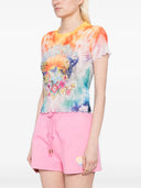 Casablanca Printed Mesh T Shirt