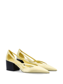 Prada 55mm Satin Cut Out Pumps