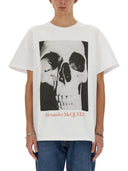 Alexander Mc Queen Skull Print T-shirt