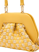 Themoire Gea Micro Weaved Clutch