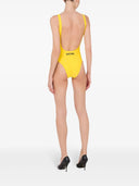 Moschino Smiley Print One Piece Swimsuit