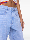Rabanne Faded Effect Jeans