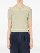 Maison Margiela Top With Frayed Edges