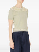 Maison Margiela Top With Frayed Edges