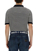 Dolce & Gabbana V Neck Polo Shirt
