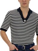 Dolce & Gabbana V Neck Polo Shirt