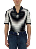 Dolce & Gabbana V Neck Polo Shirt
