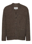 Maison Margiela geribbeld wol vest