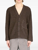 Maison Margiela geribbeld wol vest