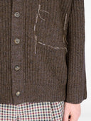 Maison Margiela geribbeld wol vest