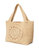 Stella McCartney Lou Tote Bag con logo ricamato