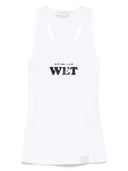 Stella Mccartney Rubberized Print Tank Top