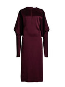 Stella Mccartney Evening Dress With Cut Out Details In Satin