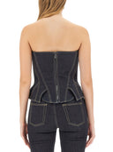 Alexander Mc Queen Top In Bustier